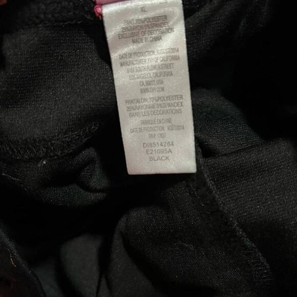 Disney Minnie Mouse Jeggings Kids XL - Picture 4 of 4